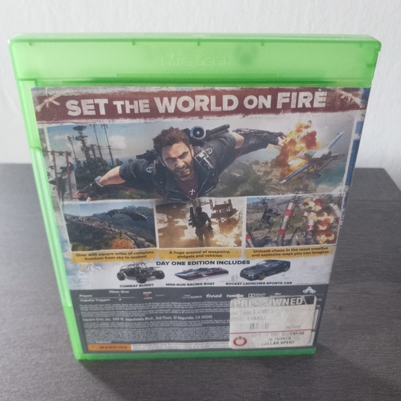 2015 Just Cause Xbox One Day One Edition Complete - Picture 4 of 8